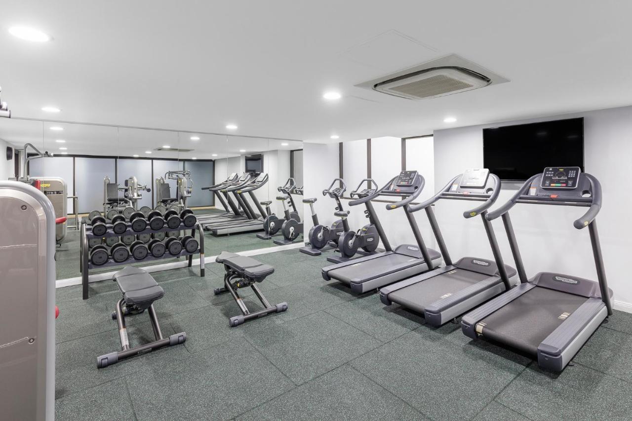 帕拉马塔教堂街美利通公寓式酒店 悉尼 外观 照片 The gym at the hotel